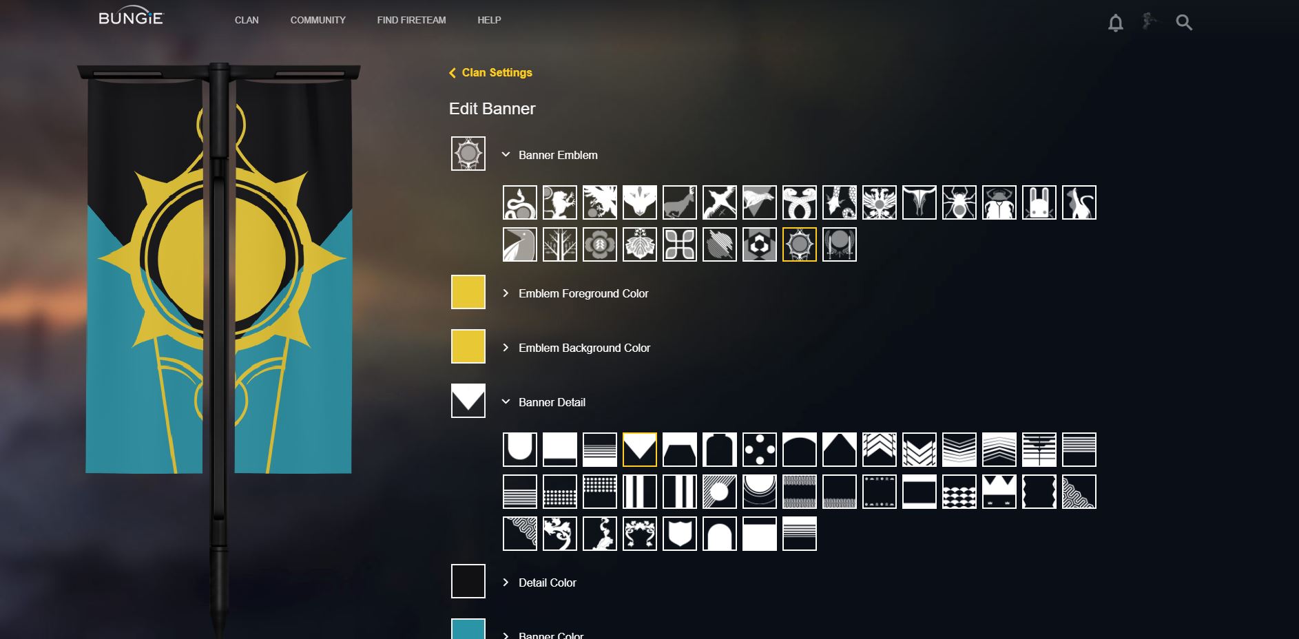 Cool destiny 2 clan banners